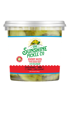 Sweet Hot Pickles Slices 24oz Sweet Hot Pickles Slices 24oz