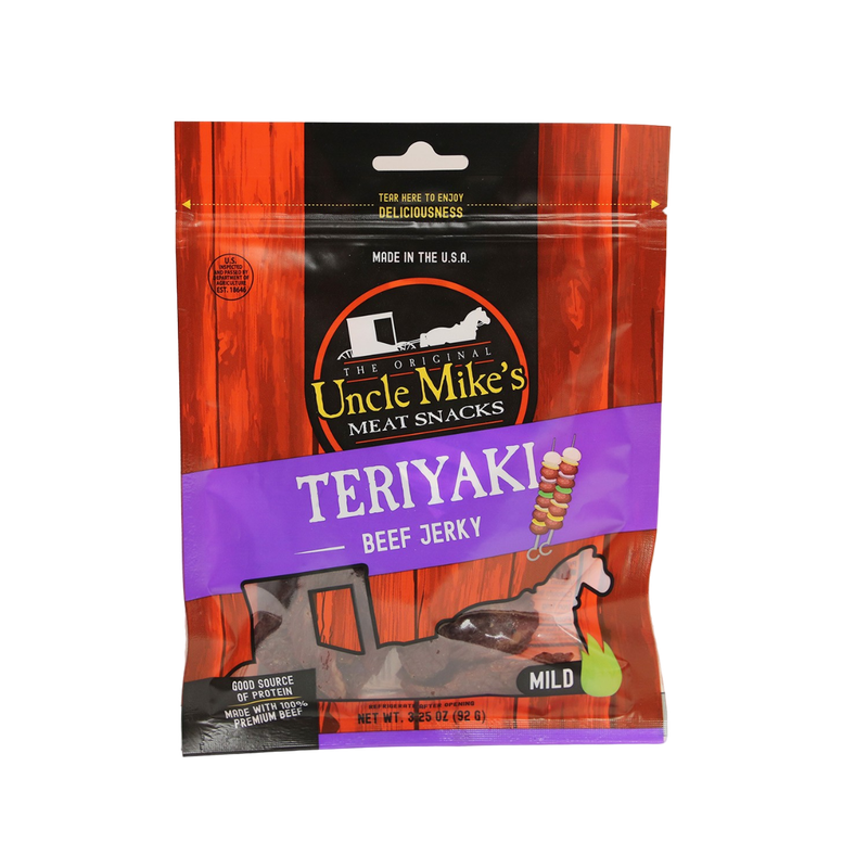 Teriyaki Beef Jerky 3.25oz Teriyaki Beef Jerky 3.25oz