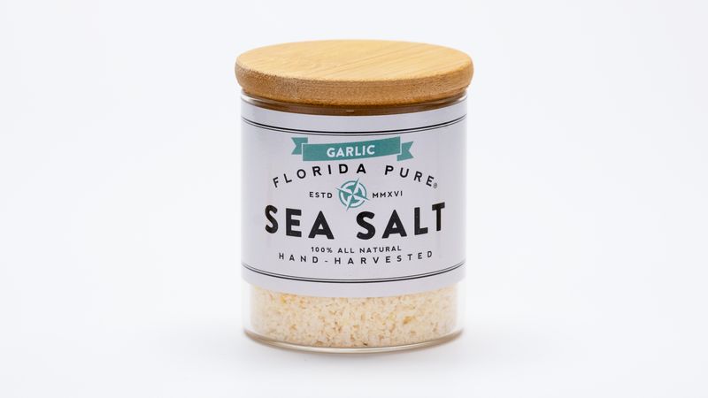 Florida Pure Sea Salt Garlic 1.75oz Florida Pure Sea Salt Garlic 1.75oz