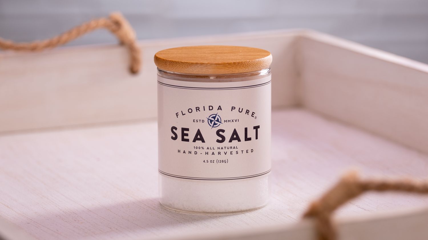 Florida Pure Sea Salt Pure 4.5oz Florida Pure Sea Salt Pure 4.5oz
