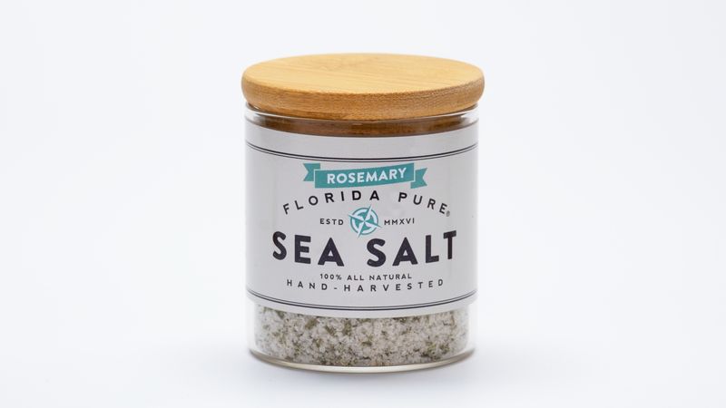 Florida Pure Sea Salt Rosemary 1.75oz Florida Pure Sea Salt Rosemary 1.75oz