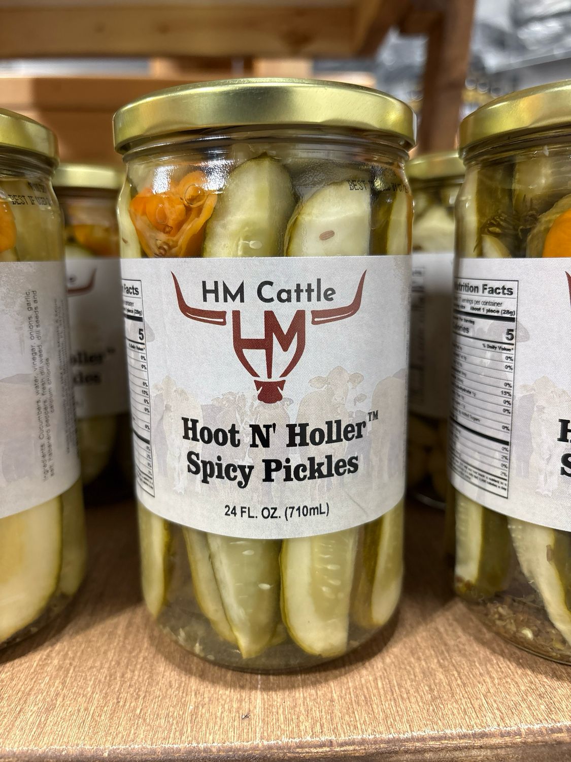 Hoot N' Holler Spicy Pickles