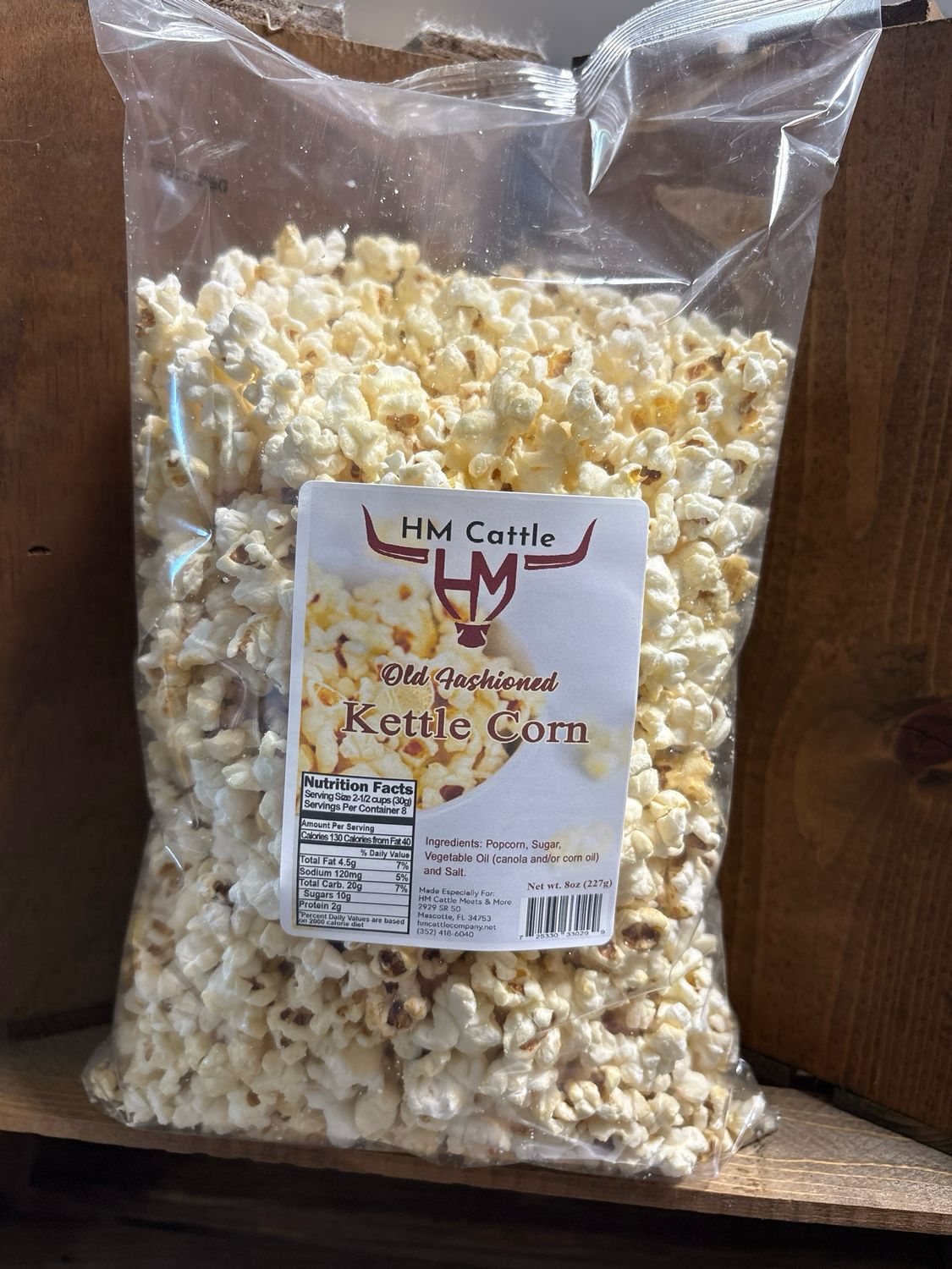 Kettle Popcorn 8oz Kettle Popcorn 8oz