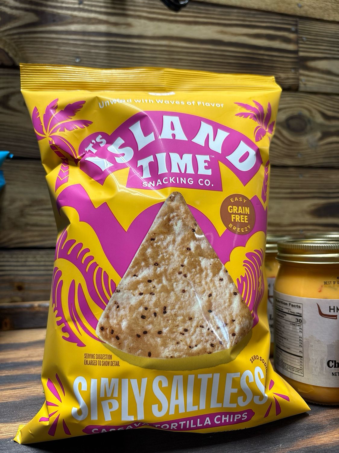 Island Time Saltless Chips 5oz Island Time Saltless Chips 5oz