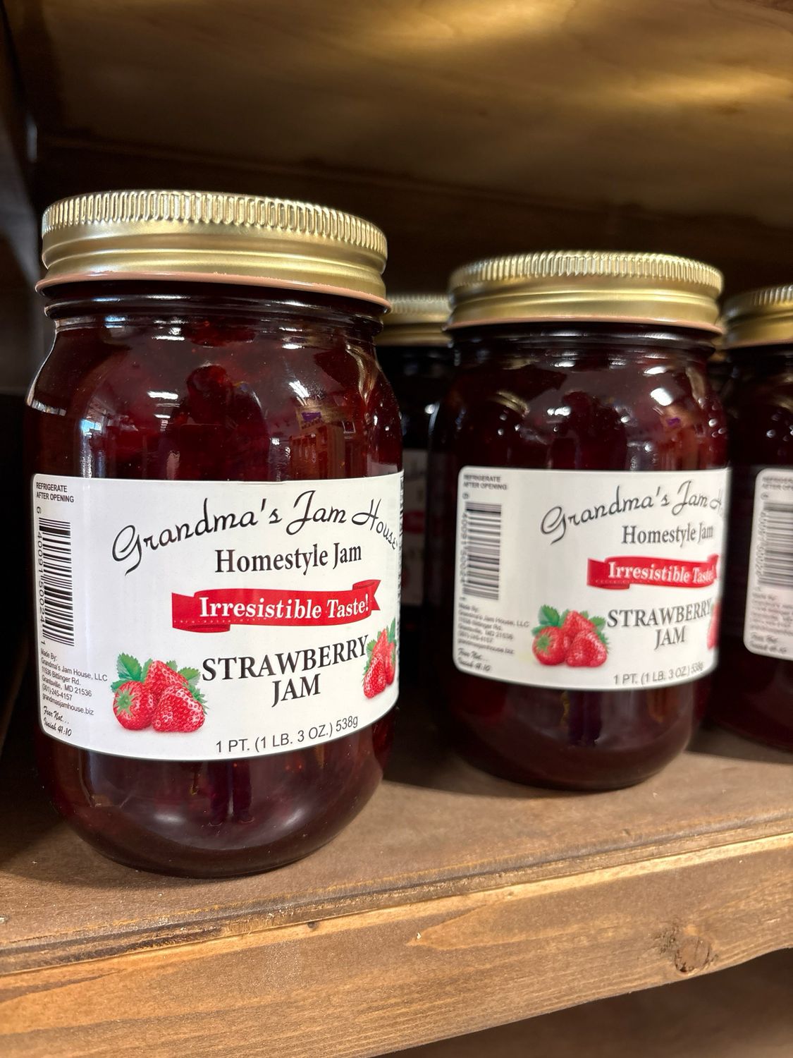 Strawberry Jam 16oz Strawberry Jam 16oz