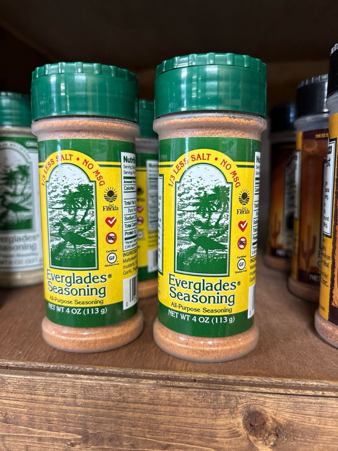 Everglades -Everglades Seasoning 1/3 less salt no msg AP Seasoning