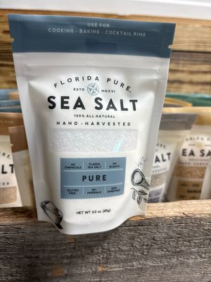 Florida Pure Sea Salt Pure 3 oz Pouch Florida Pure Sea Salt Pure 3 oz Pouch
