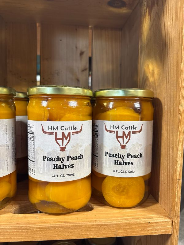 Peachy Peach Halves- 24oz