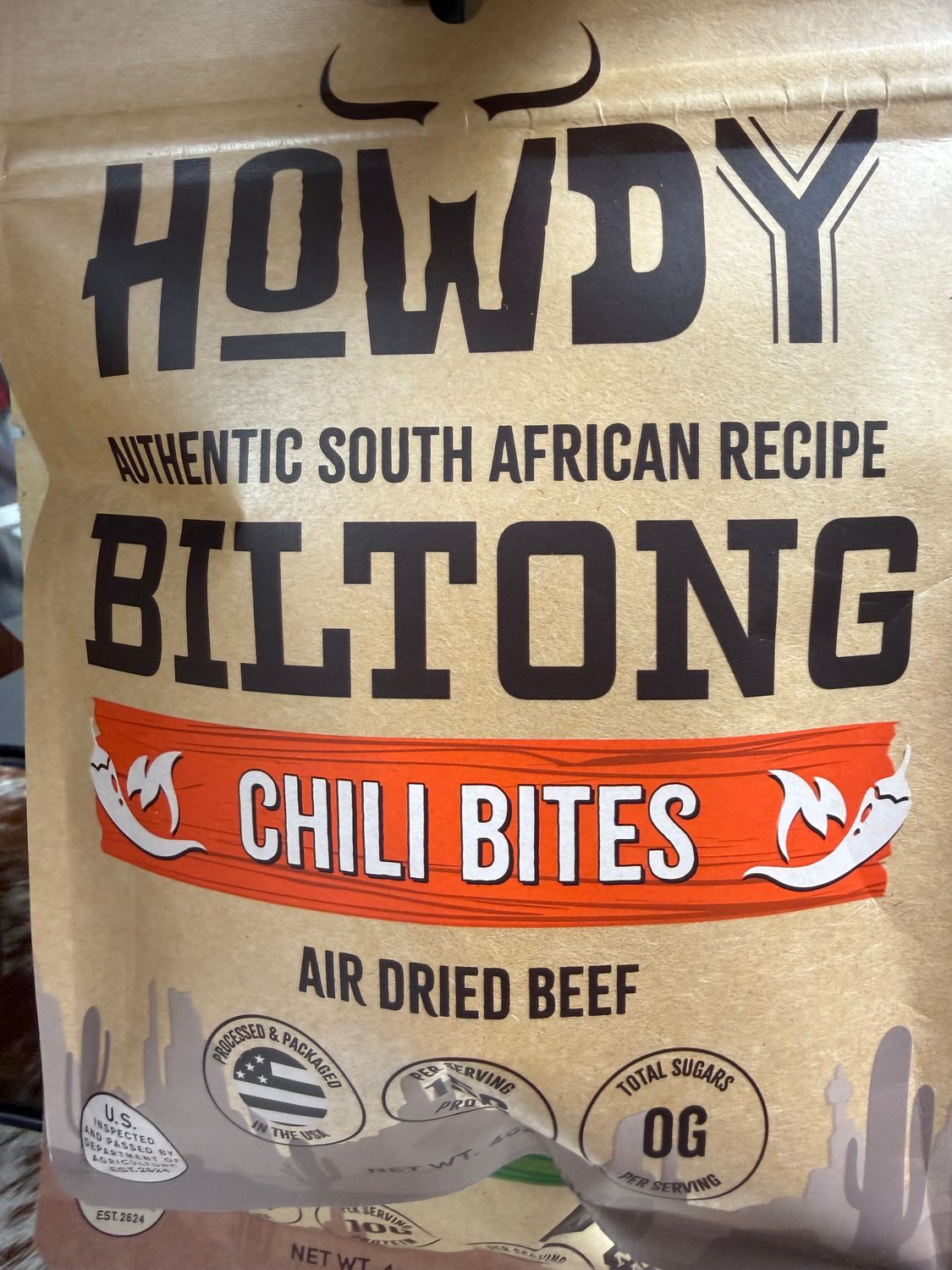 Howdy Jerky - Chili Bites 4 oz