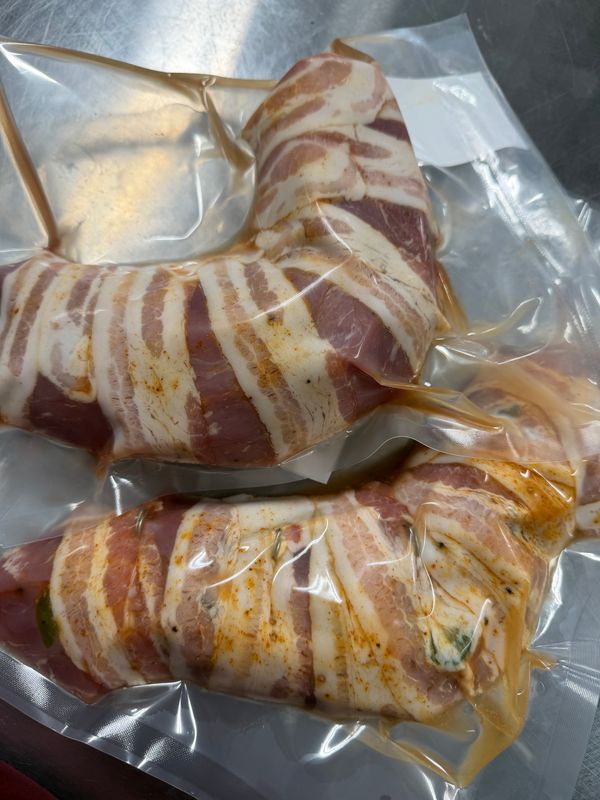 Bacon Wrapped Pork Tenderloin