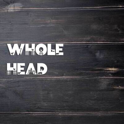 Cabeza (actual cow head)