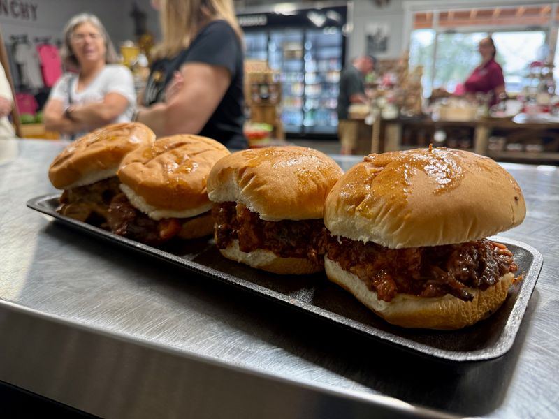 Brisket Sandwiches & Pork Sandwiches