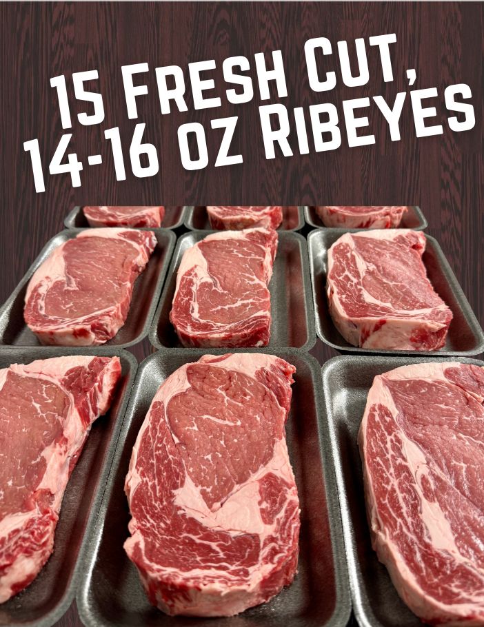 15 Ribeyes & HM Merch - Waffle