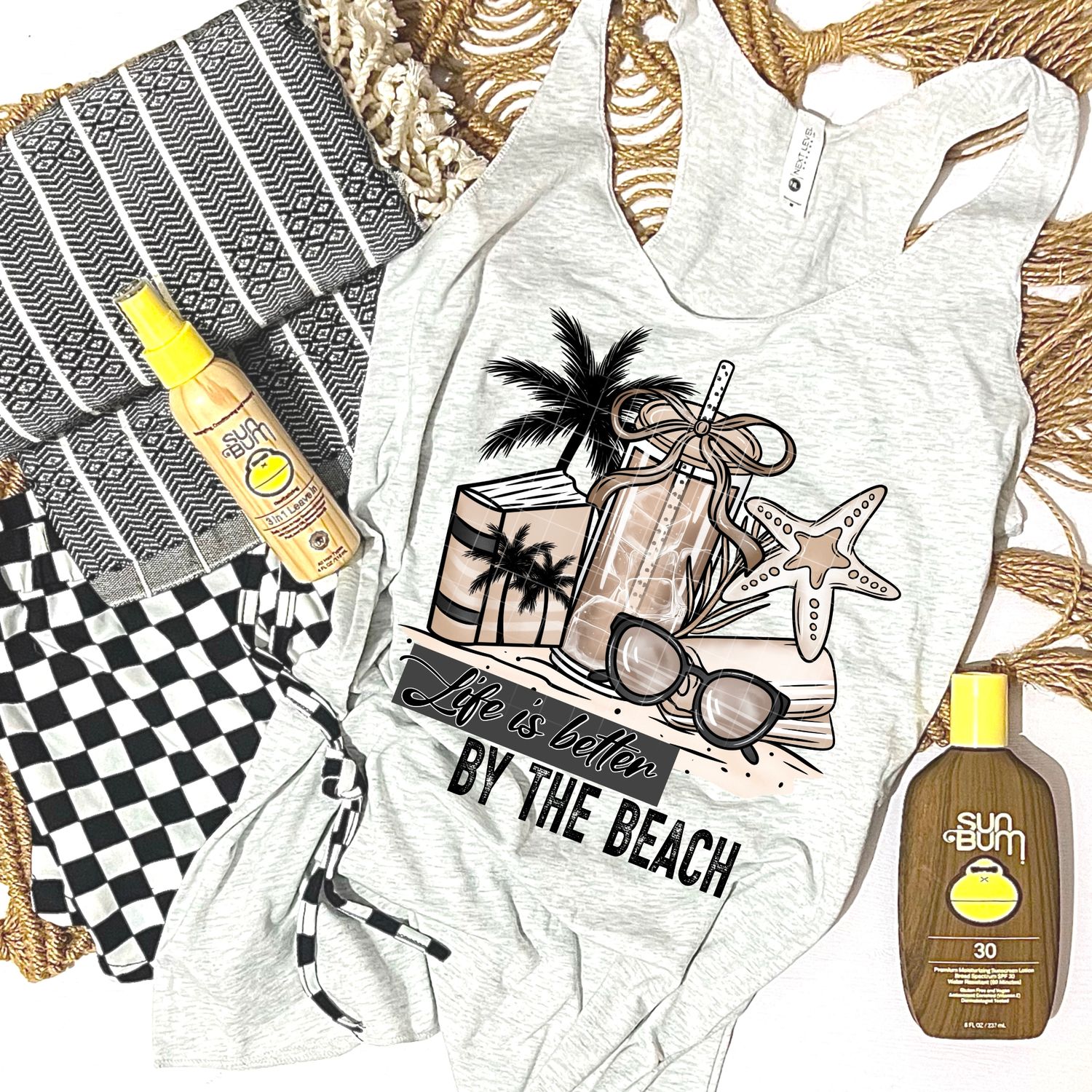 Life is better at the Beach DTF Transfer