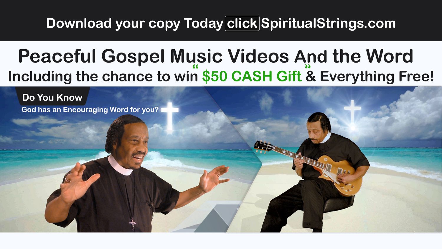Free Exclusive Short Sermon Video Clip &quot; Our Victory in the Resurrection&quot; with Free Music Video &quot;Amazing Grace&quot;