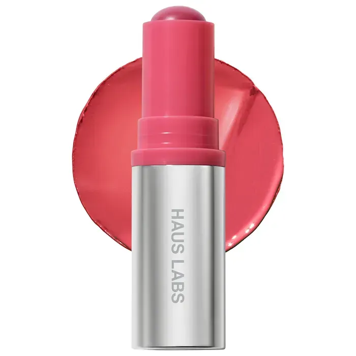 HAUS LABS BY LADY GAGA Color Fuse Longwear Hydrating Glassy Lip + Cheek Blush Balm Stick