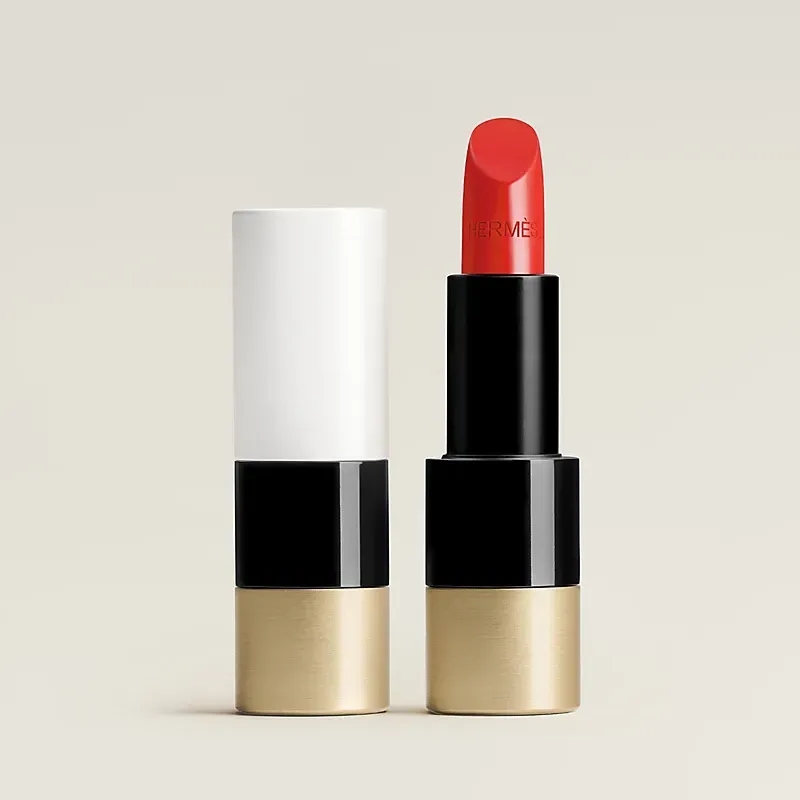 HERMÈS Satin lipstick, Rouge Amazone 75 Satin