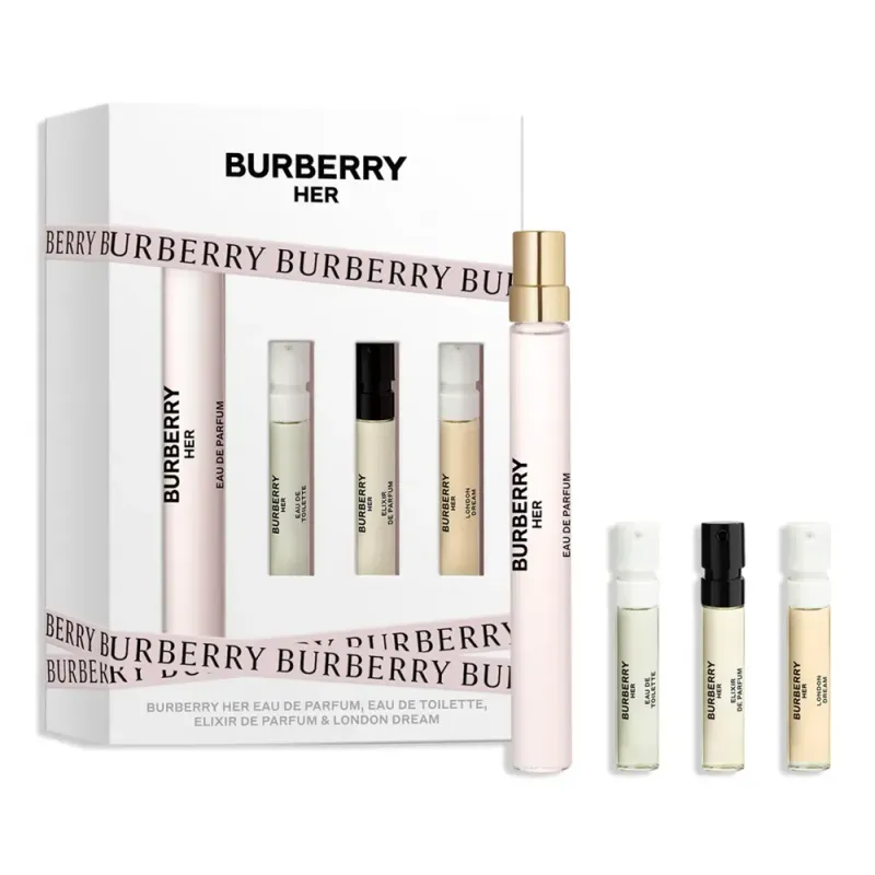 Burberry Her 4-Piece Discovery Mini Gift Set