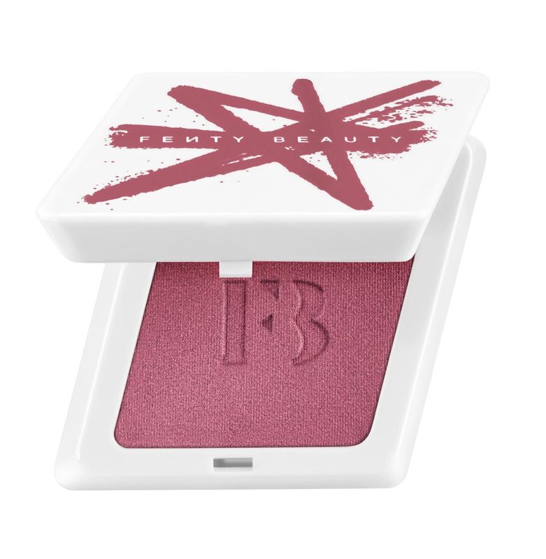 Fenty Beauty by Rihanna Fenty Cheeks Suede Waterproof Powder Blush In Summertime Wine