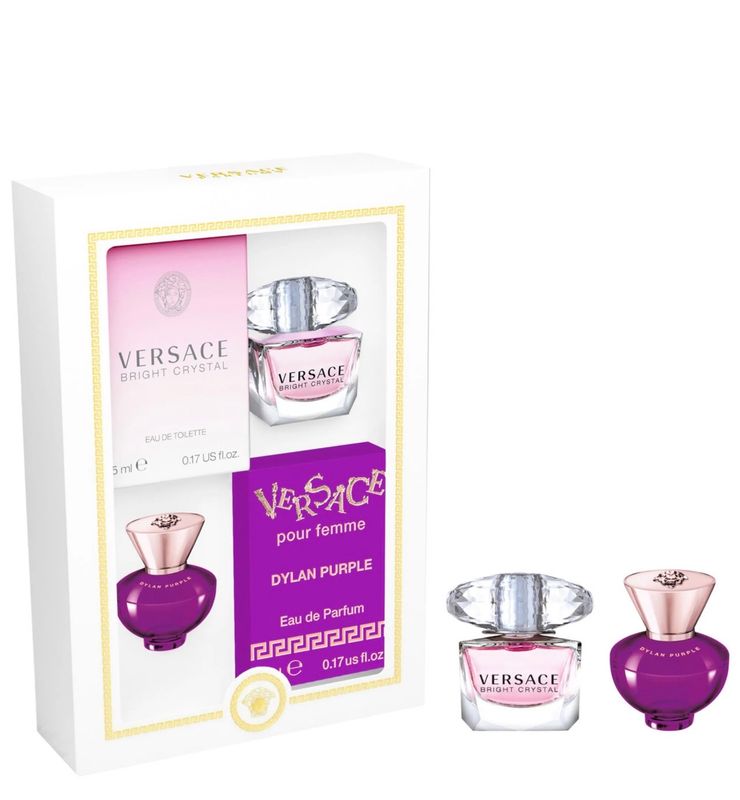 Versace Mini Dylan Purple & Bright Crystal Gift Ser