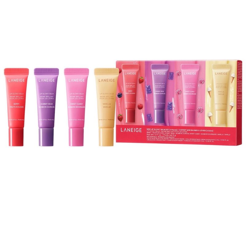 LANIEGE Mini Glowy Lip Balm Set