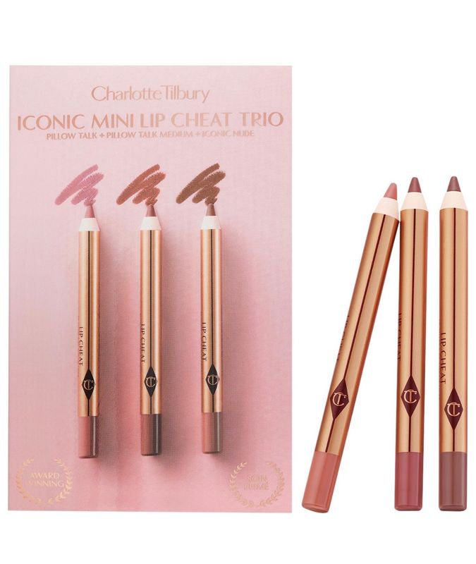 CHARLOTTE TILBURY Mini Iconic Lip Cheat Lip Liner Trio