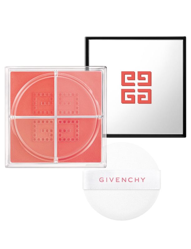 Givenchy  Prisme Libre Loose Powder Blush 12H Radiance Color : 3 - Voile Corail