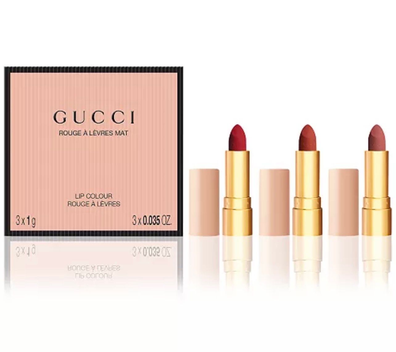 GUCCI Mini Festive Matte Lipsticks Gift Set