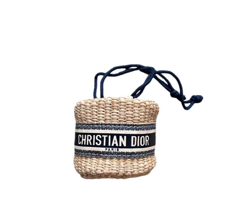 Dior Mini Straw Bag