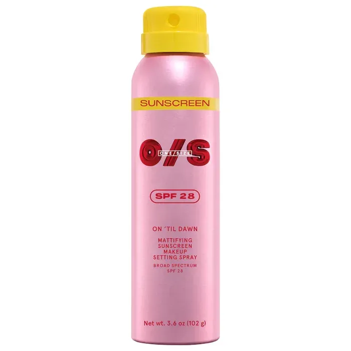 ONE/SIZE by Patrick Starrr  On 'Til Dawn Mattifying Sunscreen Makeup Setting Spray SPF 28