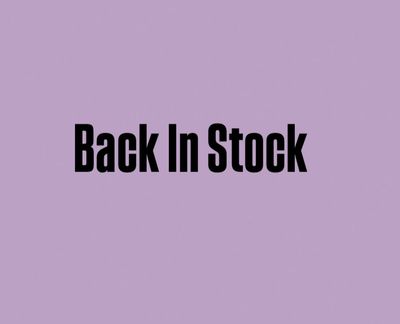 Back In Stock !