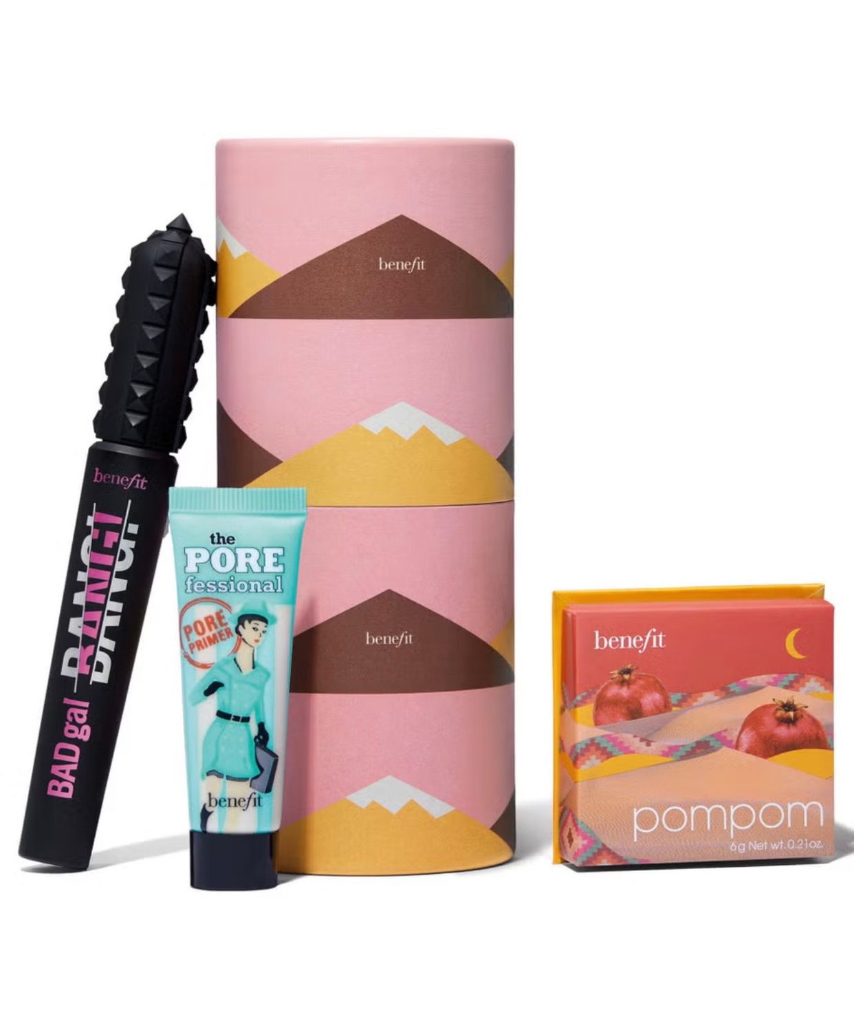 benefit BADgal Season Badgal Bang Mascara, Porefessional Primer and Blush Gift Set