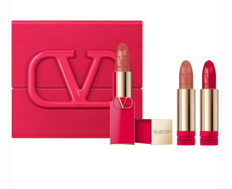 Valentino Rosso Valentino Refillable Lipstick Set