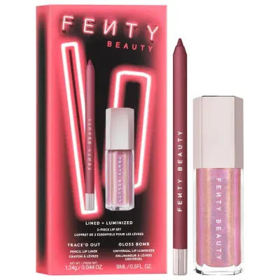 Fenty Beauty by Rihanna  Lined + Luminized 2-Piece Lip Set