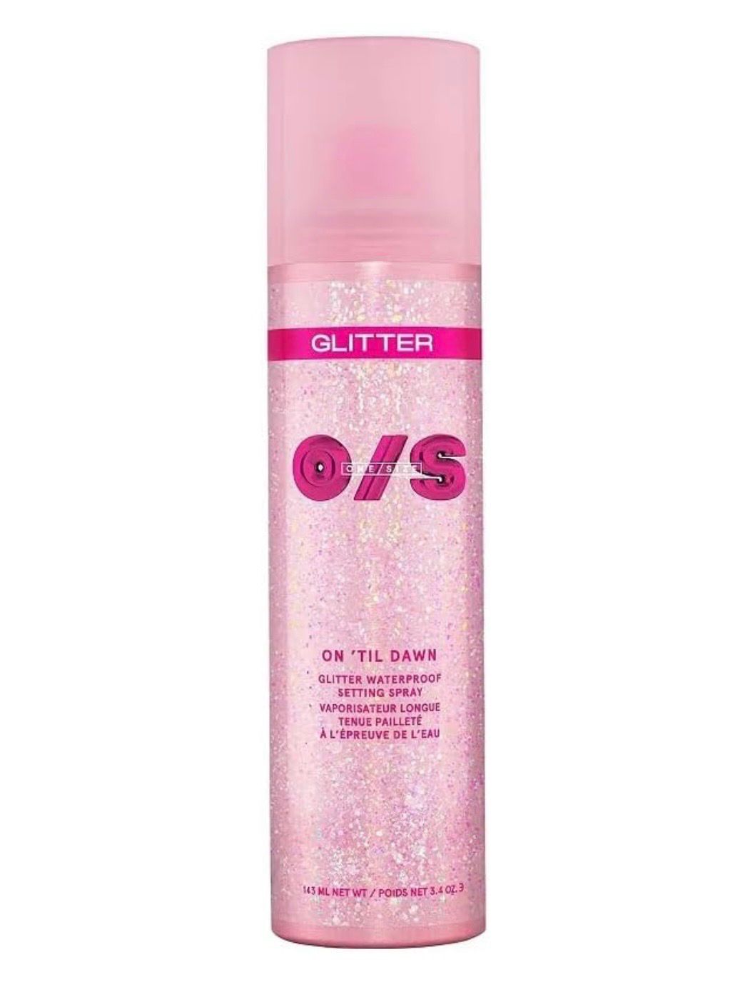 One Size On 'Til Dawn Glitter Waterproof Setting Spray 3.4 oz / 143 mL Limited Edition