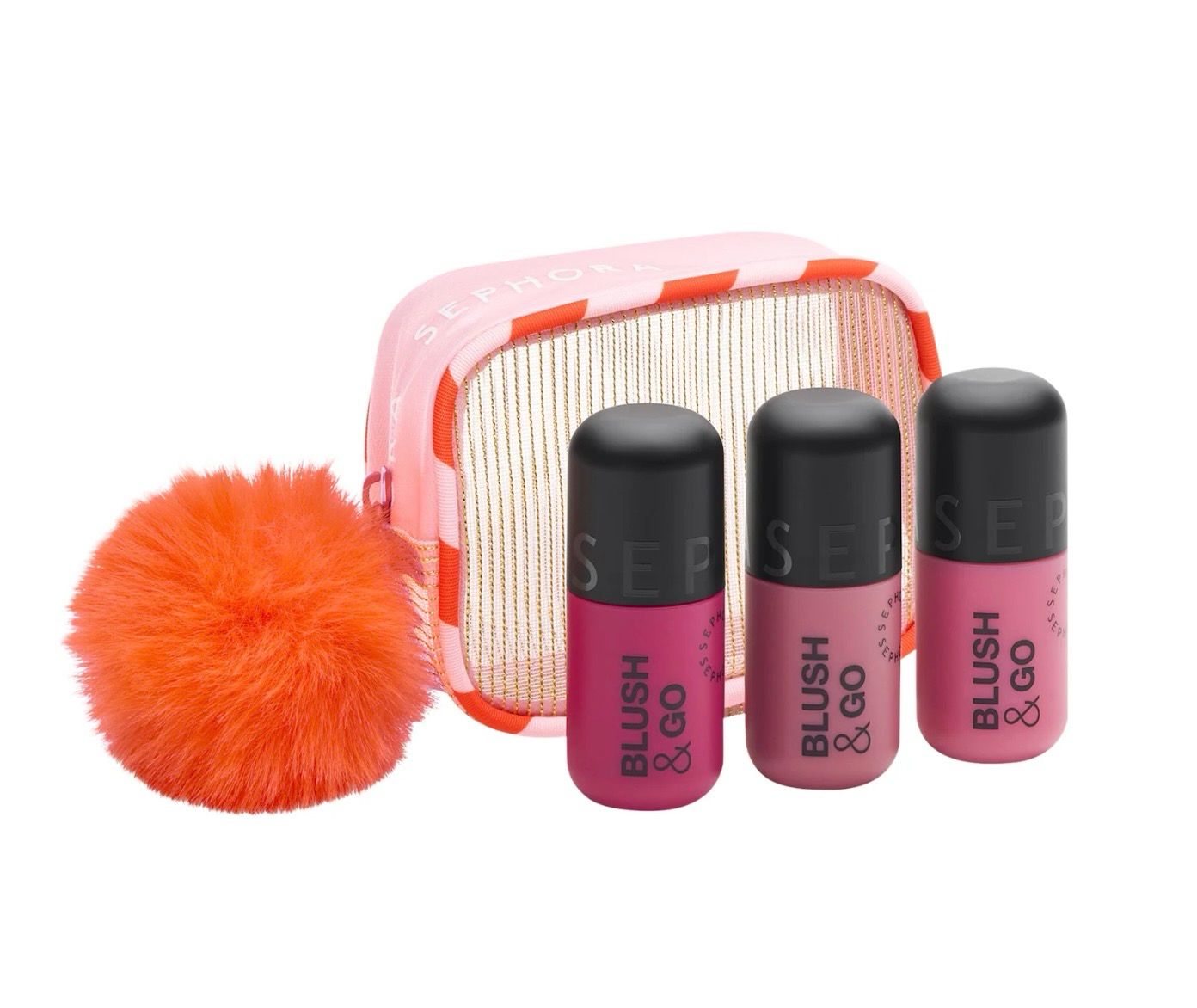 SEPHORA COLLECTION  Blush & Go Trio Makeup Gift Set