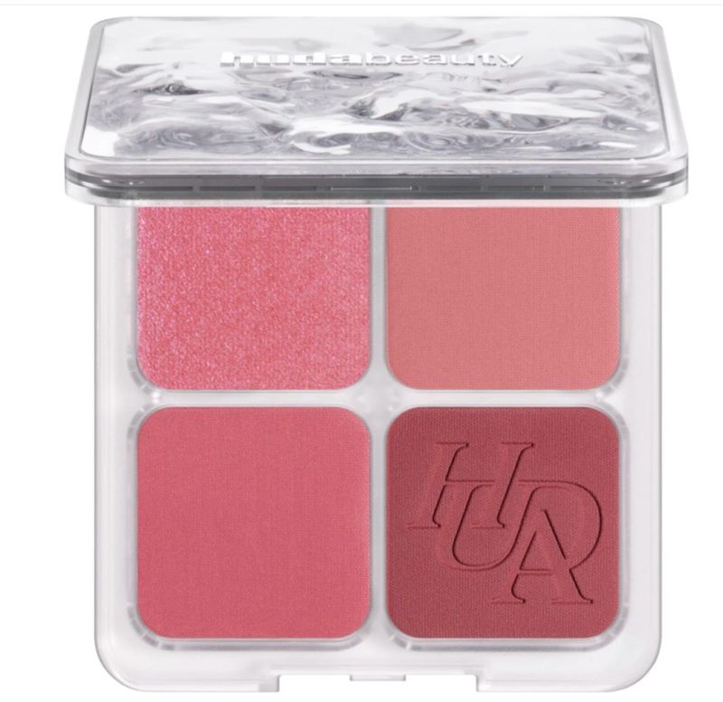 HUDA BEAUTY  Blush Filter Blurring Blushlighters Palette Rose Berry