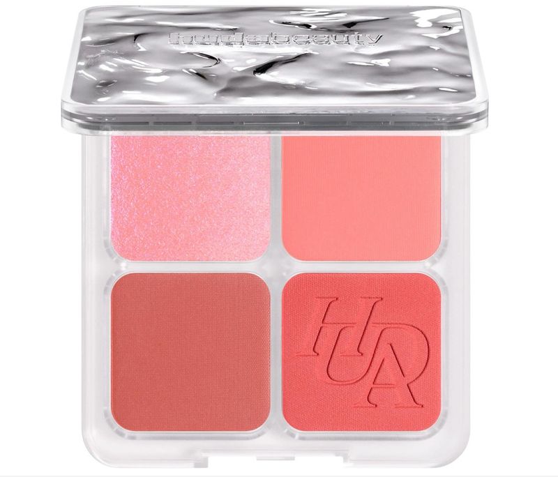 HUDA BEAUTY  Blush Filter Blurring Blushlighters Palette - Toasty Peach