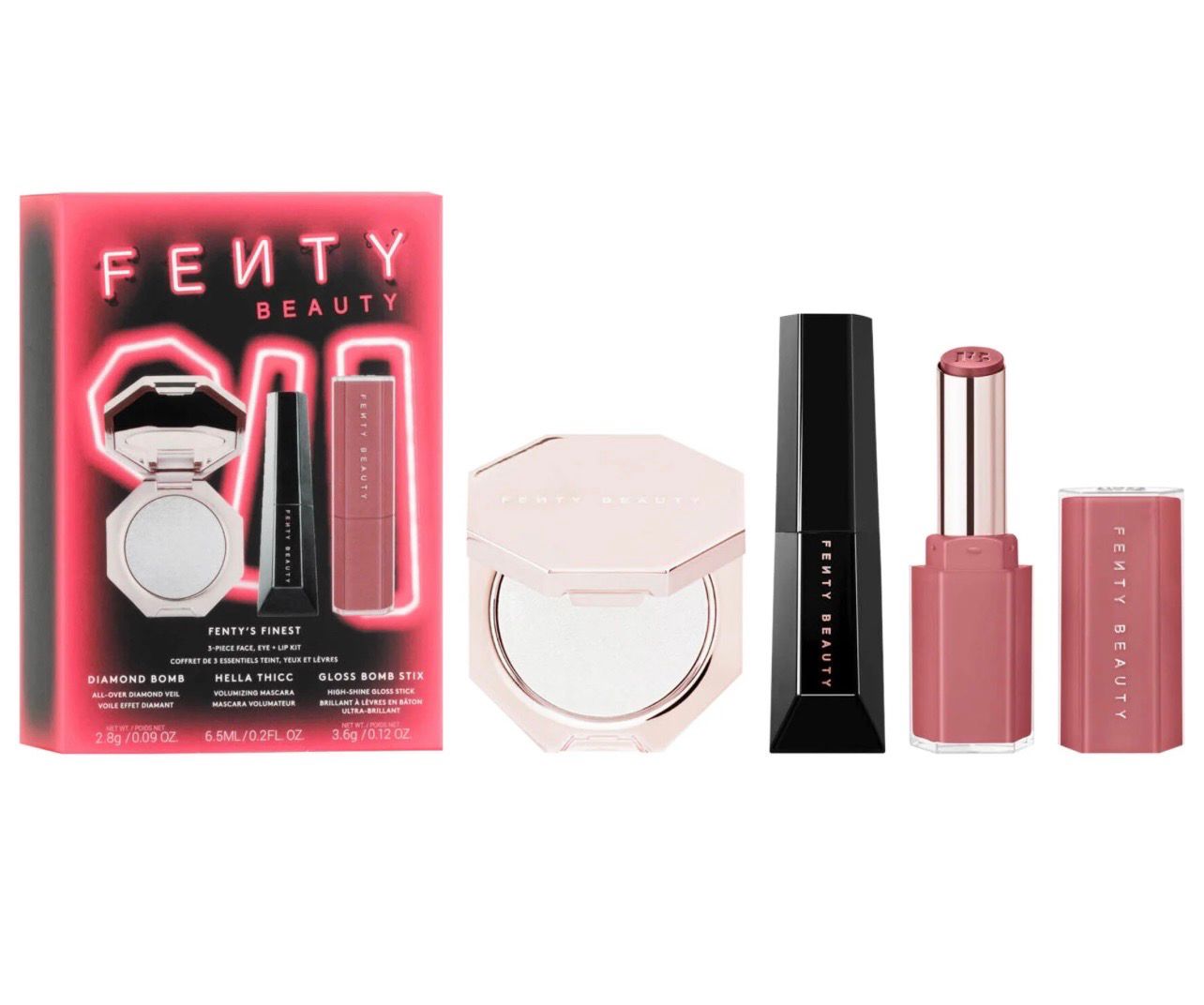 Fenty Beauty by Rihanna  Fenty's Finest 3-Piece Face, Eye + Lip Kit