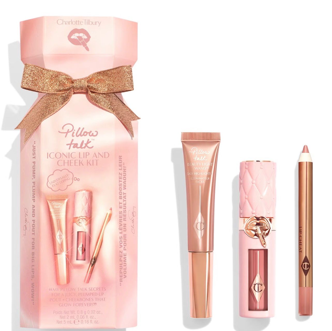 Charlotte Tilbury Pillow Talk Lip And Cheek Kit