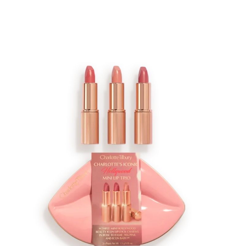 CHARLOTTE TILBURY HOLLYWOOD ICONIC MINI LIP TRIO