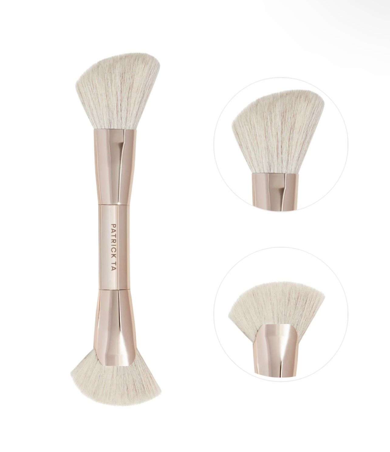 PATRICK TA Dual-Ended Contour Brush