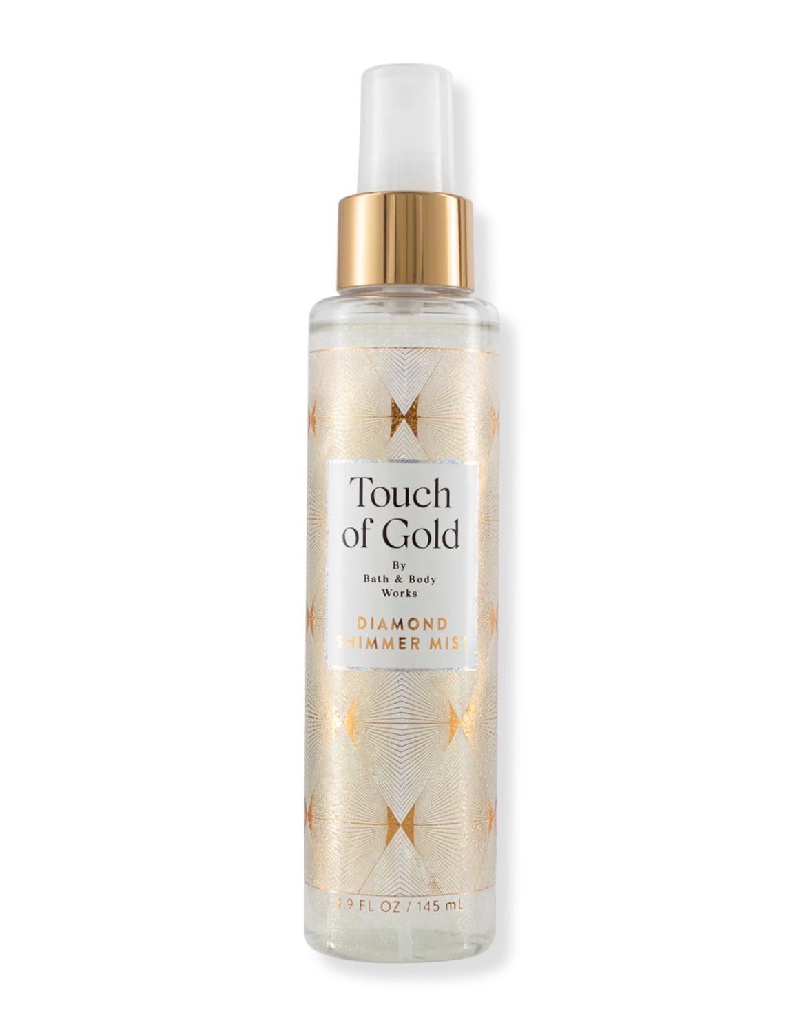 BODY SPRAY - TOUCH OF GOLD - DIAMOND SHIMMER - 145ML