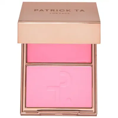 PATRICK TA Major Headlines Double-Take Crème & Powder Blush Duo