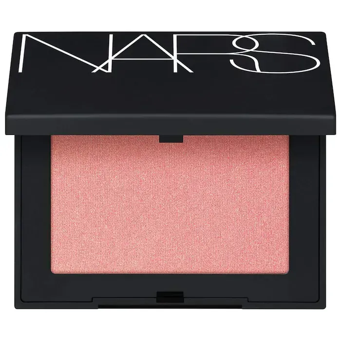NARS Talc-Free Powder Blush Orgasm – 777 - peachy pink with golden shimmer