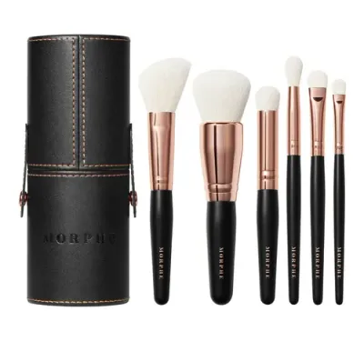Morphe Rose Away Travel Brush Set