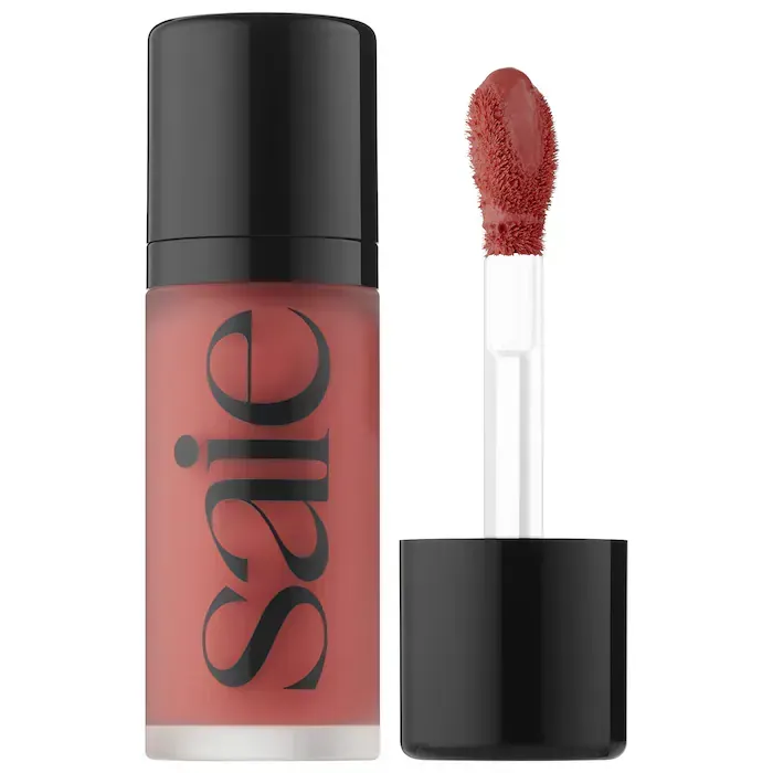 Saie  Dew Blush Liquid Cream Blush in Spicy