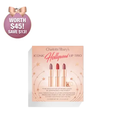 CHARLOTTE'S ICONIC HOLLYWOOD LIP TRIO LIMITED EDITION KIT