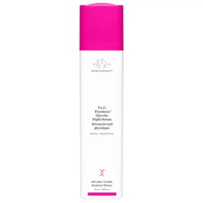 Drunk Elephant T.L.C. Framboos™ Glycolic Resurfacing Night Serum 50 ML