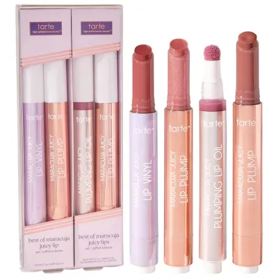 tarte best of maracuja juicy lips set tarte best of maracuja juicy lips set